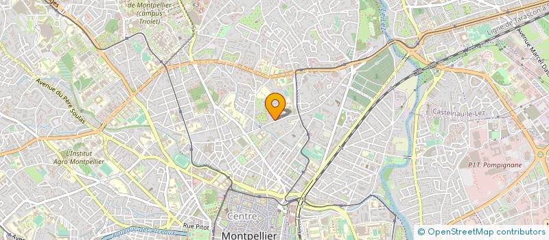 localisation de l'entreprise TRANSPORTS GASTAL EXPRESS à MONTPELLIER