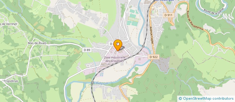 localisation de l'entreprise TRANSPORTS GAUCHY à VILLEFRANCHE-DE-ROUERGUE