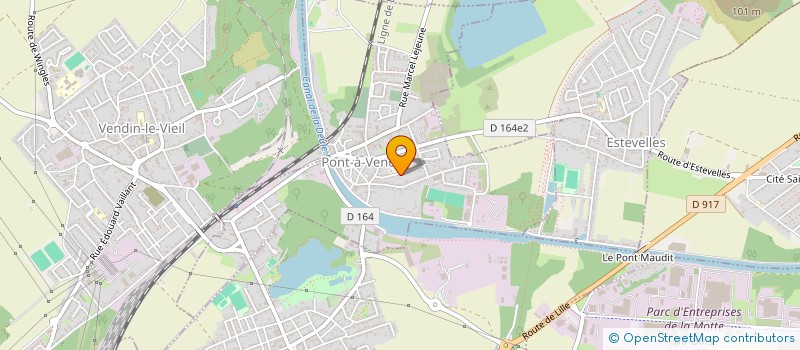 localisation de l'entreprise TRANSPORTS GAUTHIER LETIENNE à PONT-A-VENDIN