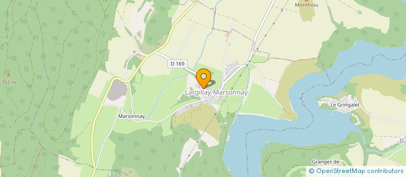 localisation de l'entreprise TRANSPORTS GAUTHIER PERE ET FILS à LARGILLAY-MARSONNAY