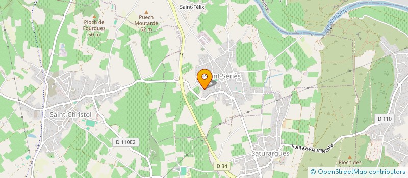 localisation de l'entreprise TRANSPORTS GAVANON  SAINT-SERIES