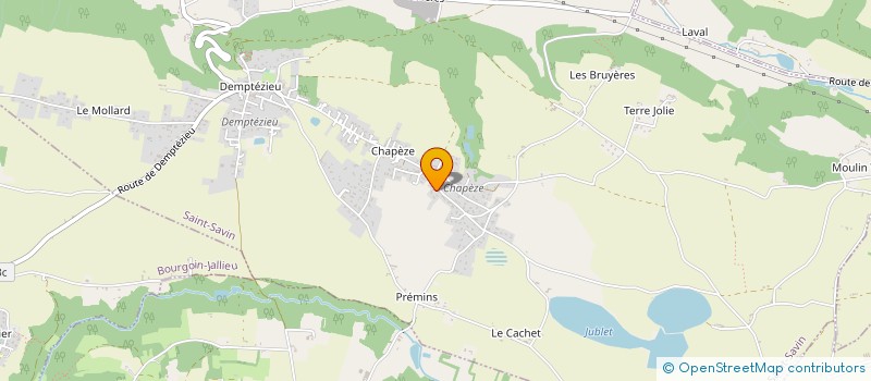 localisation de l'entreprise TRANSPORTS GAZAROSSIAN à SAINT-SAVIN