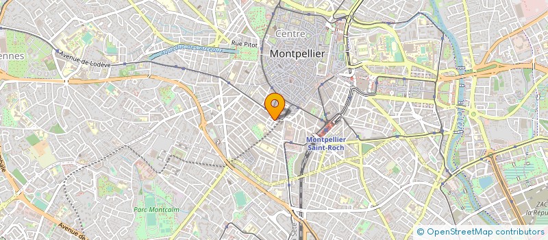 localisation de l'entreprise TRANSPORTS GAZEL EXPRESS à MONTPELLIER