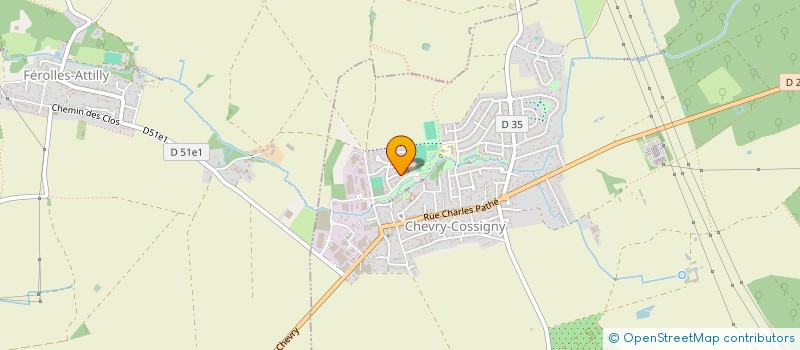 localisation de l'entreprise TRANSPORTS GEA  CHEVRY-COSSIGNY