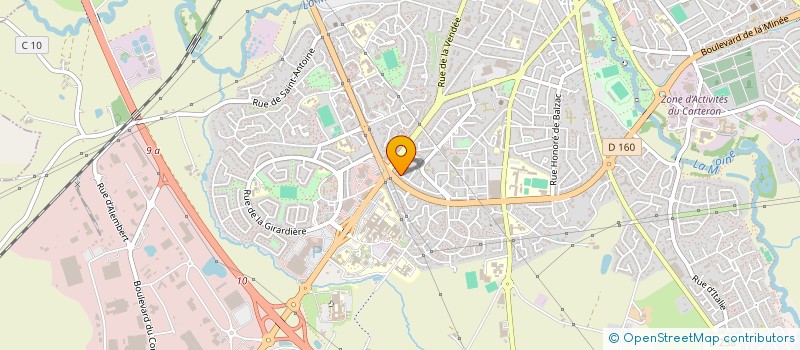 localisation de l'entreprise TRANSPORTS GEINDREAU  LE MAY-SUR-EVRE