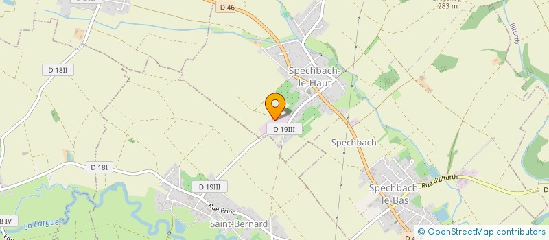 localisation de l'entreprise TRANSPORTS GEISS FRERES  PULVERSHEIM