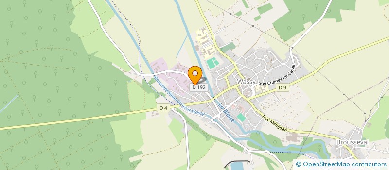 localisation de l'entreprise TRANSPORTS GELIOT à WASSY