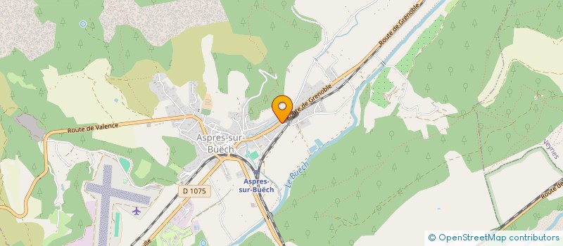 localisation de l'entreprise TRANSPORTS GENEVIEVE MORGAN à ASPRES-SUR-BUECH