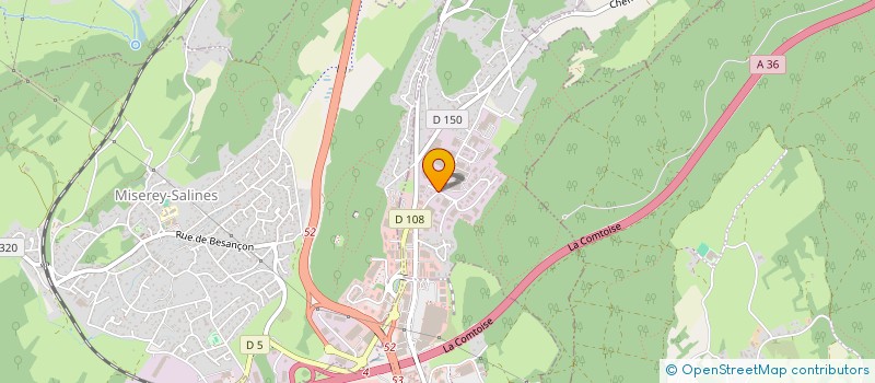 localisation de l'entreprise TRANSPORTS GERARD MARTIN  DEVECEY