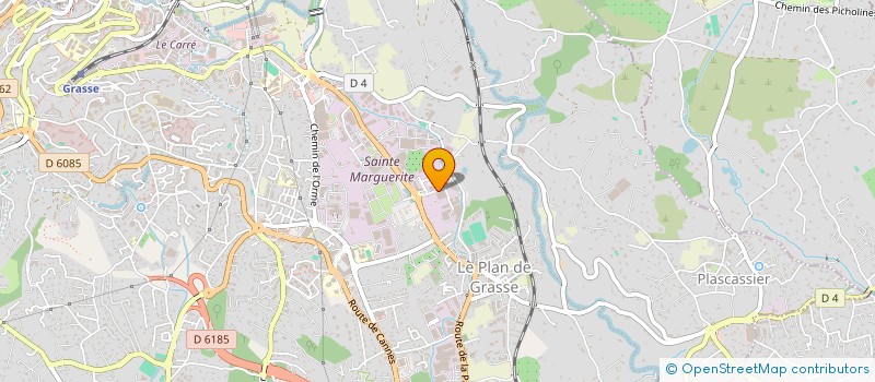 localisation de l'entreprise TRANSPORTS GERBINO à GRASSE