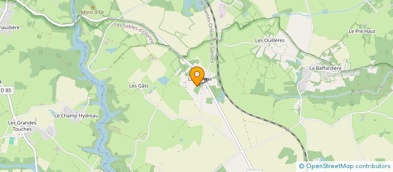 localisation de l'entreprise TRANSPORTS GERVILLIERS SARL à CHAMP-SAINT-PERE (LE)