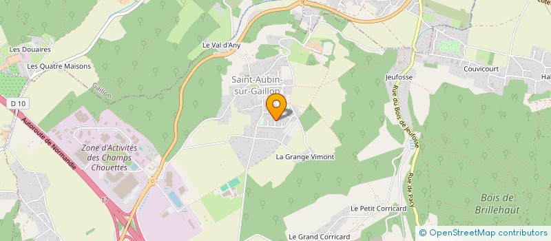 localisation de l'entreprise TRANSPORTS GG  SAINT-AUBIN-SUR-GAILLON