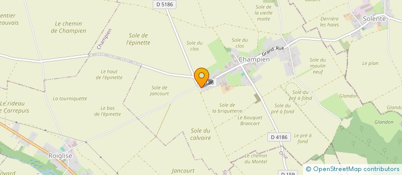 localisation de l'entreprise TRANSPORTS GILANE à LAUCOURT