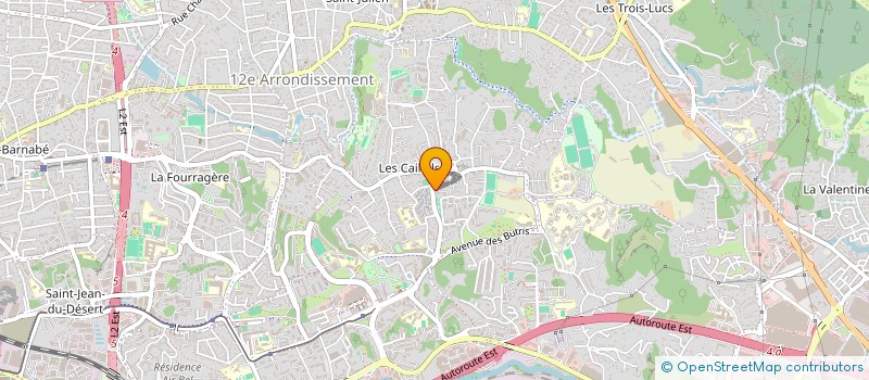 localisation de l'entreprise TRANSPORTS GILLES ANDRE à MARSEILLE