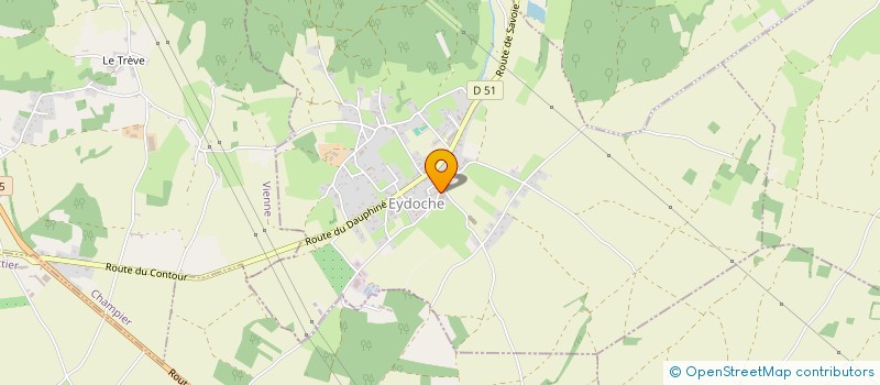 localisation de l'entreprise TRANSPORTS GINON  EYDOCHE