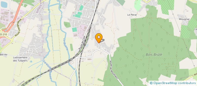 localisation de l'entreprise TRANSPORTS GIRARD ET COMPAGNIE à LA COURONNE