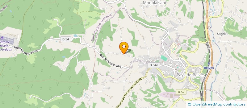 localisation de l'entreprise TRANSPORTS GLOUCHE  MONPLAISANT