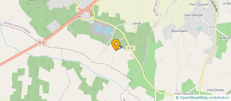 localisation de l'entreprise TRANSPORTS GMG à ROULLET-SAINT-ESTEPHE