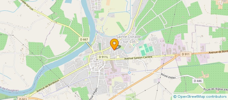 localisation de l'entreprise TRANSPORTS GMT  ALLEZ-ET-CAZENEUVE