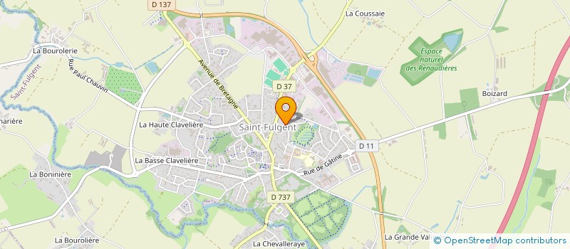 localisation de l'entreprise TRANSPORTS GOMES à SAINT-FULGENT