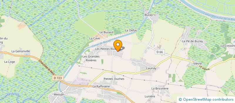 localisation de l'entreprise TRANSPORTS GOUY  ROUANS