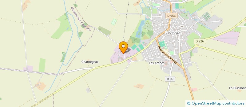localisation de l'entreprise TRANSPORTS GRACET à VINEUIL