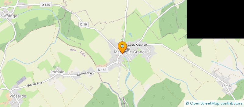 localisation de l'entreprise TRANSPORTS GRANDPERRIN  CORCELLES-FERRIERES