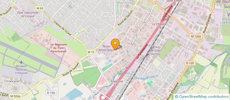 localisation de l'entreprise TRANSPORTS GRAYO MAXIME à TOULOUSE