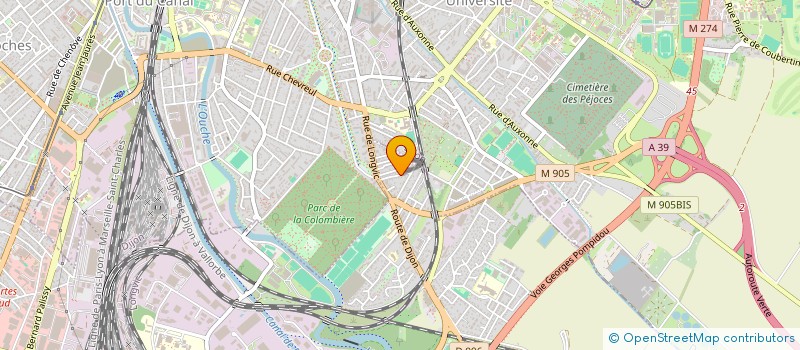 localisation de l'entreprise TRANSPORTS GREGORY FRANCOIS à LONGVIC