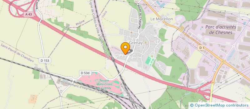 localisation de l'entreprise TRANSPORTS GRENAYSIEN  GRENAY