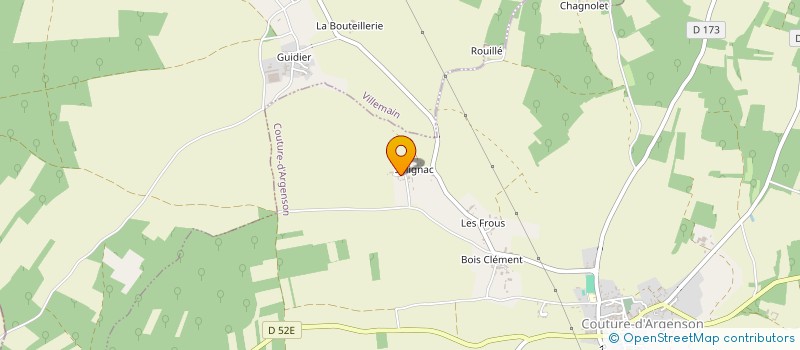 localisation de l'entreprise TRANSPORTS GRIFFAULT à CHEF-BOUTONNE