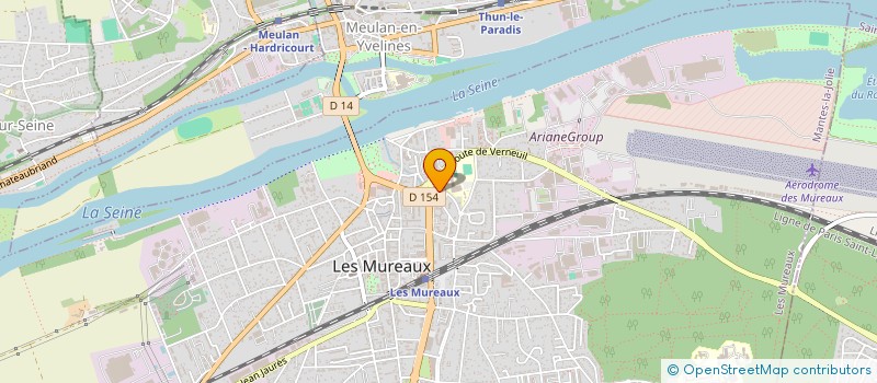 localisation de l'entreprise TRANSPORTS GUERREIRO RODRIGUES à LES MUREAUX