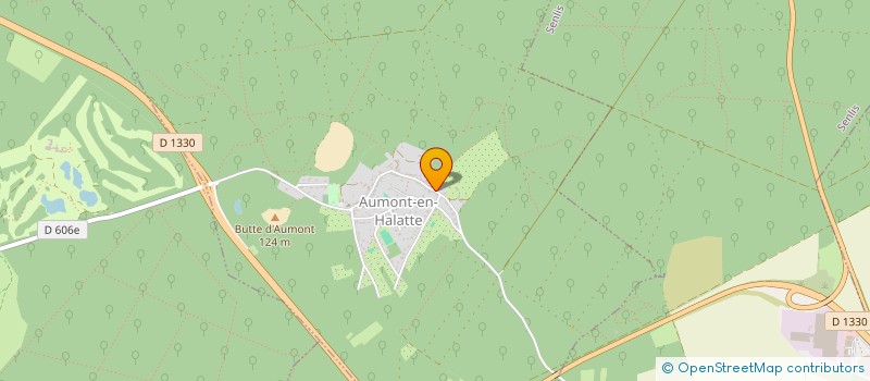localisation de l'entreprise TRANSPORTS GUESNET à AUMONT-EN-HALATTE