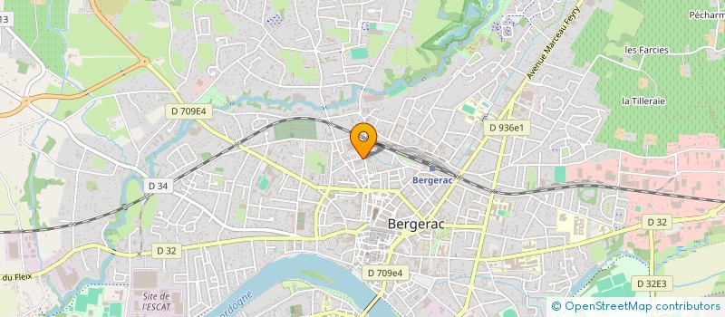 localisation de l'entreprise TRANSPORTS GUILLEMAUT à BERGERAC