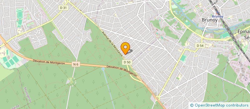 localisation de l'entreprise TRANSPORTS GUILLOT IMMO  YERRES