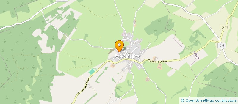 localisation de l'entreprise TRANSPORTS GUYOT DAMIEN à SEPTFONTAINES