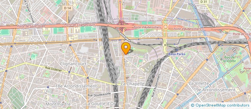 localisation de l'entreprise TRANSPORTS HABIL & FILS à PARIS