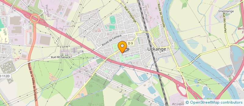 localisation de l'entreprise TRANSPORTS HAKAN à UCKANGE