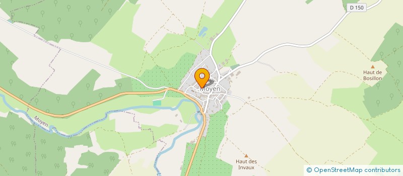 localisation de l'entreprise TRANSPORTS HEBERT  MOYEN