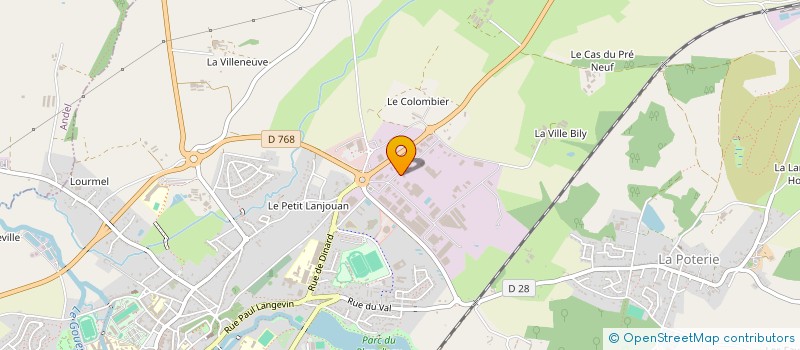 localisation de l'entreprise TRANSPORTS HEREL à LAMBALLE-ARMOR