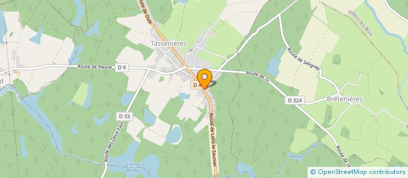 localisation de l'entreprise TRANSPORTS HOUSER PERE ET FILS  LE DESCHAUX