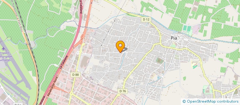 localisation de l'entreprise TRANSPORTS HUGON à PIA