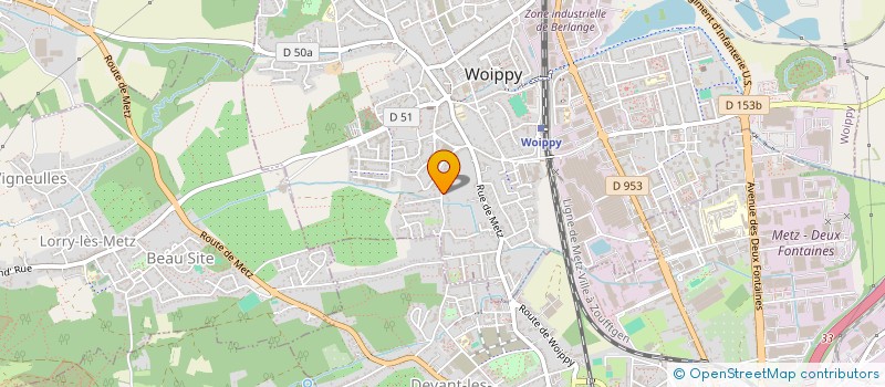 localisation de l'entreprise TRANSPORTS HUMBERT à WOIPPY
