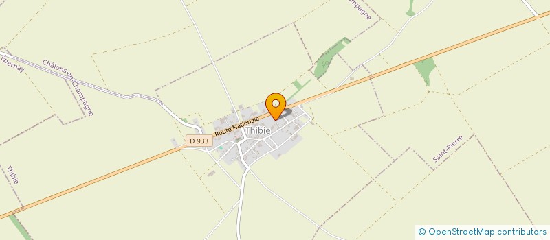 localisation de l'entreprise TRANSPORTS HURPEZ à THIBIE