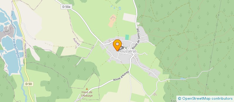 localisation de l'entreprise TRANSPORTS HUSSON à HOUSSERAS