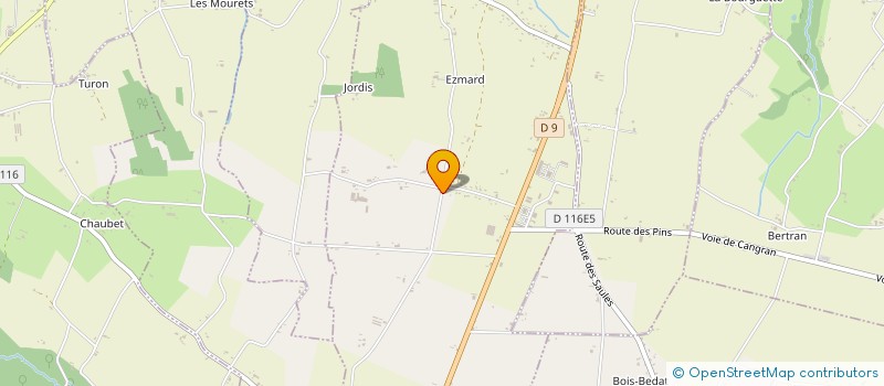 localisation de l'entreprise TRANSPORTS HUTIN LOUPIACAIS REOLAIS  LOUPIAC-DE-LA-REOLE