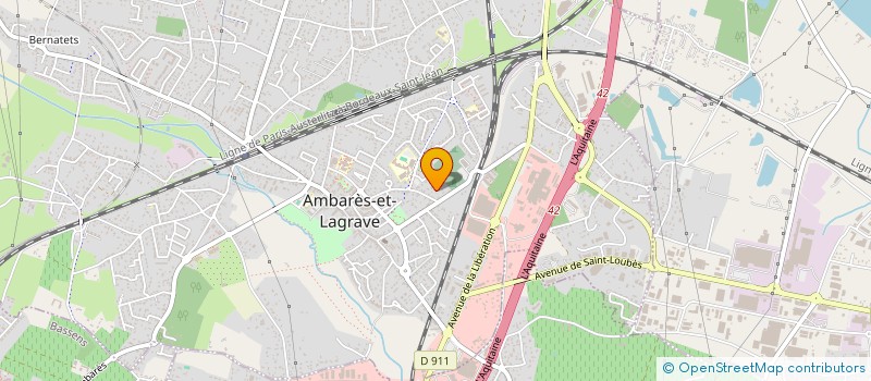 localisation de l'entreprise TRANSPORTS IN  AMBARES-ET-LAGRAVE