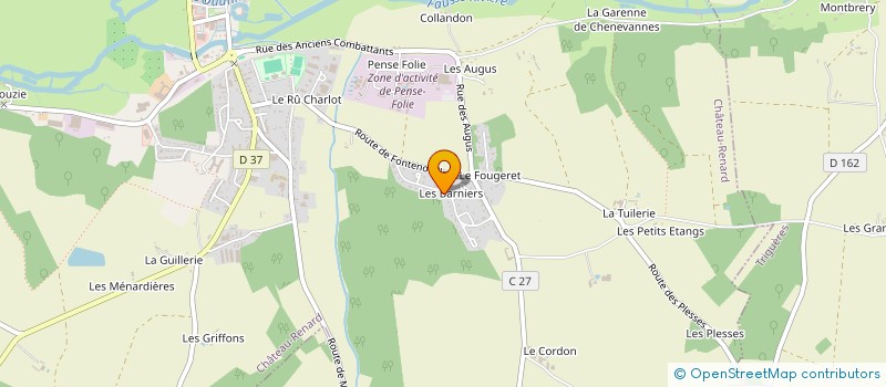 localisation de l'entreprise TRANSPORTS INT VAN NAMEN FRANCE à CHATEAU-RENARD