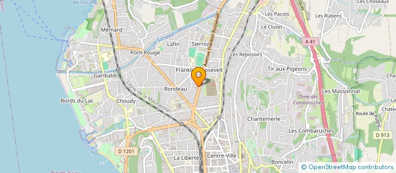 localisation de l'entreprise TRANSPORTS INTER X'PRESS  GRESY-SUR-AIX