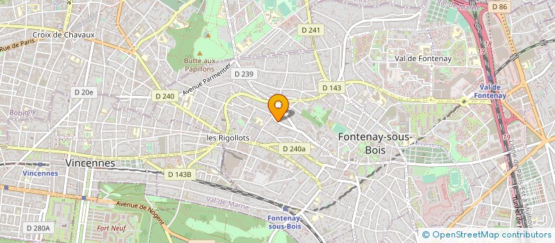 localisation de l'entreprise TRANSPORTS INTERNATIONAUX MUSICAUX à FONTENAY-SOUS-BOIS
